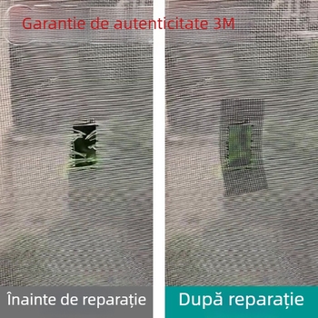 Bandă de reparații pentru plase de țânțari – patch autoadeziv pentru găuri, reparații DIY, rolă de bandă