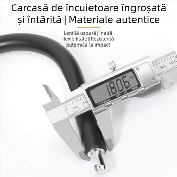 Lacăt pentru bicicletă cu cod de combinație, din oțel aliat, Unisex, TOSUOD