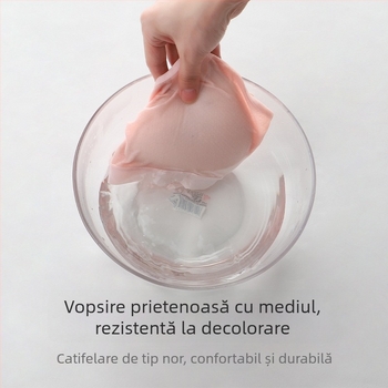 Sutien din bumbac pentru adolescente, cupe 3/4, forme subțiri, bretele fixe dublu, respirabil și confortabil