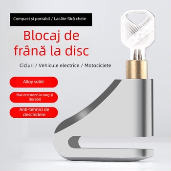 Încuietoare cu disc pentru biciclete de munte – Model JY-3304, Fier, 253 g, Brand YUUISD