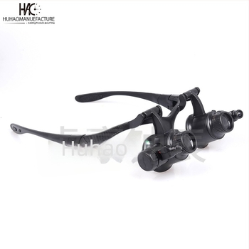 Tiger Hao FDJ001 Lupă de mărire pentru ceasornicari cu iluminare LED și lentile înlocuibile