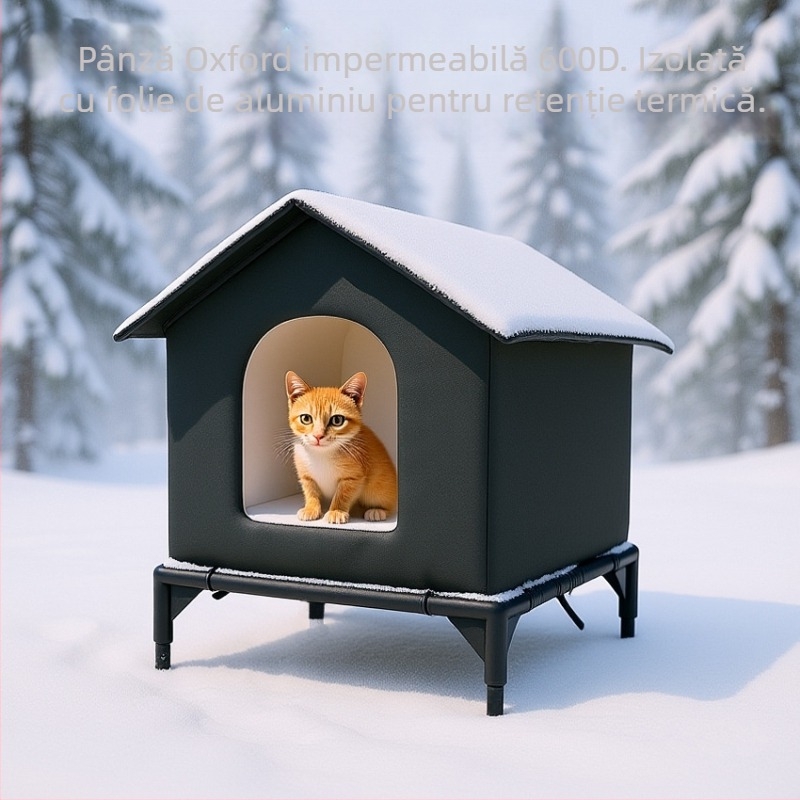 Casă pentru pisici Haiguan HG-2300 — Cuib din țesătură pentru animale, Casă mică