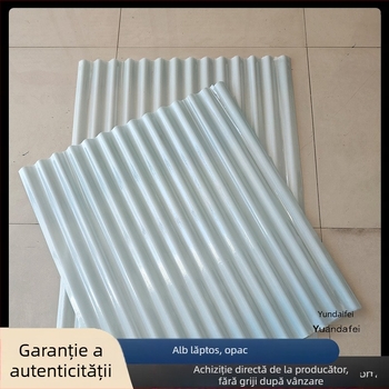 Panou FRP de iluminat pentru acoperiș, tip val mic, protecție UV, rezistent la ploaie, opac
