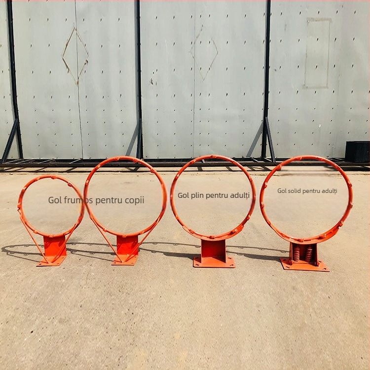 Inel baschet Contley – inel suspendat din oțel (solid/ gol), pentru exterior, echipament de fitness, personalizabil, 2–20 kg