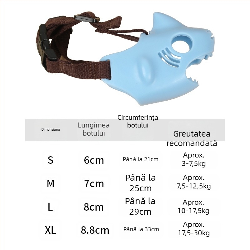 Bot de câine din TPR — set 100 bucăți, brand Dog Overlord