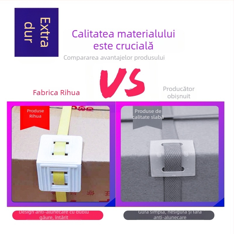 Protecții de colț pentru ambalare din PP cu catarame anti-derapare, pentru ambalare industrială — tipuri L20/L32, protecții de colț din hârtie 10 cm și 5 cm, stil greu 50 mm