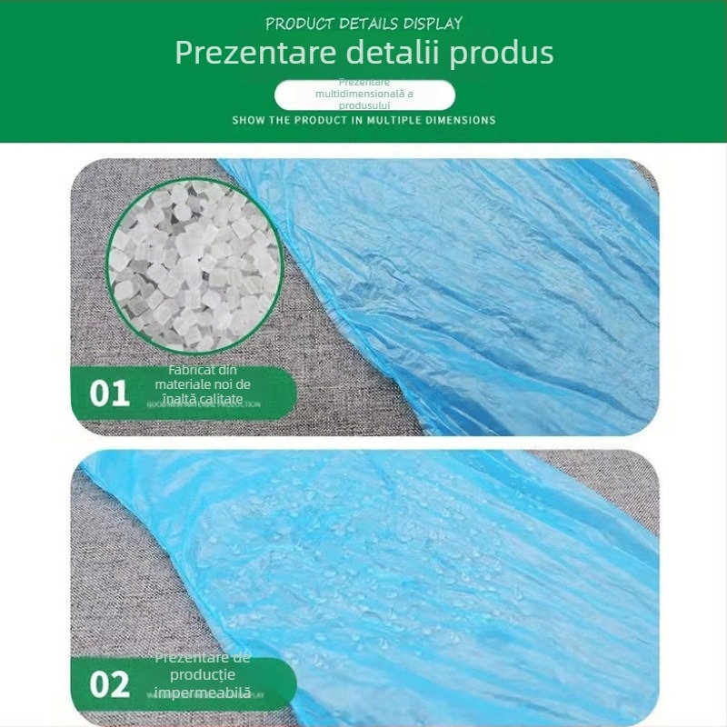Poncho de ploaie de unică folosință pentru adulți, PE, 30 g, pentru o persoană