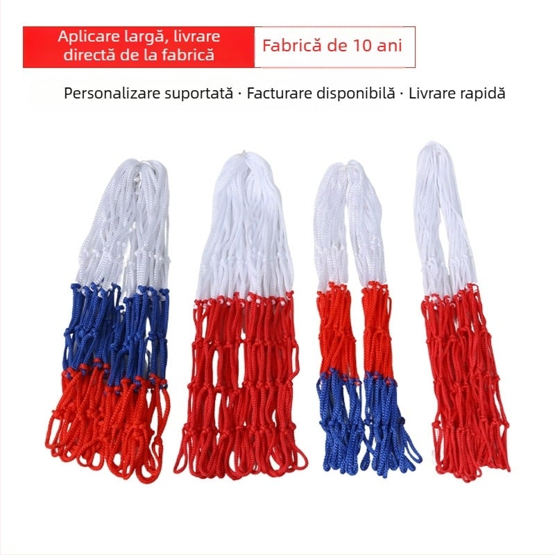 Hongma Plasă de baschet – groasă și durabilă, pentru interior și exterior; Material: 20592404299; Greutate: 50–100 g; Categorie: plasă de coș de baschet