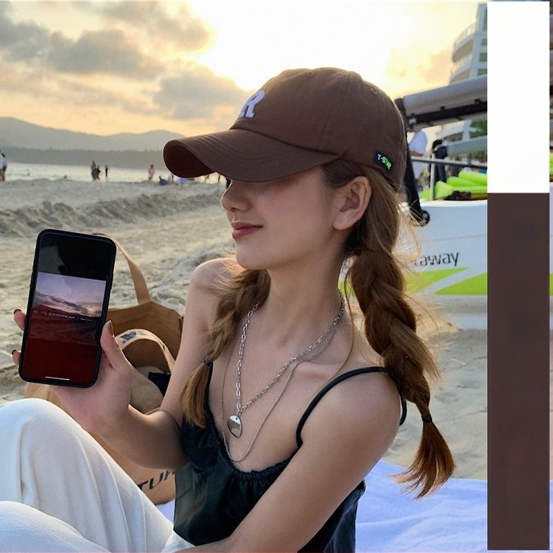 Șapcă cu perucă integrată, păr împletit răsucit din fibre cu temperatură înaltă, pentru femei, șapcă-perucă la modă, model universal