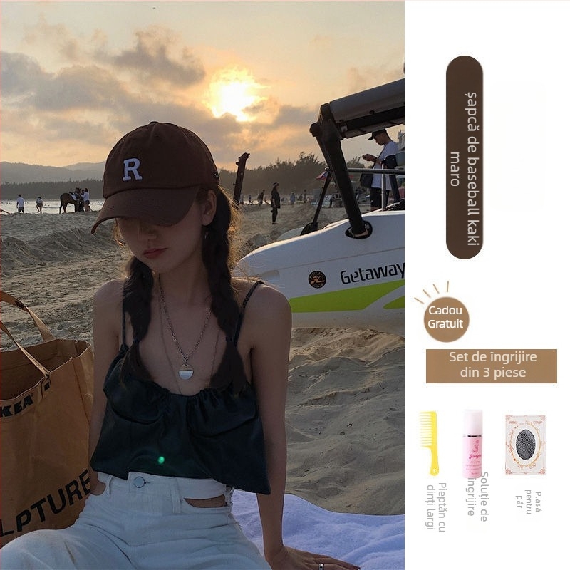 Șapcă cu perucă integrată, păr împletit răsucit din fibre cu temperatură înaltă, pentru femei, șapcă-perucă la modă, model universal