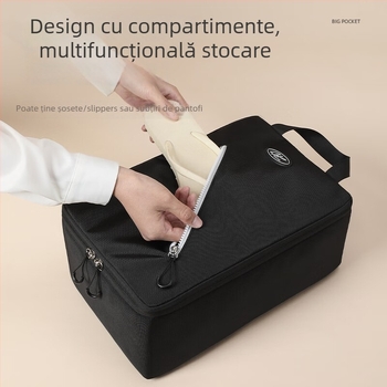 Geantă de depozitare pentru pantofi, călătorie – nylon, stil minimalist modern, cod 6975, lansare 2025