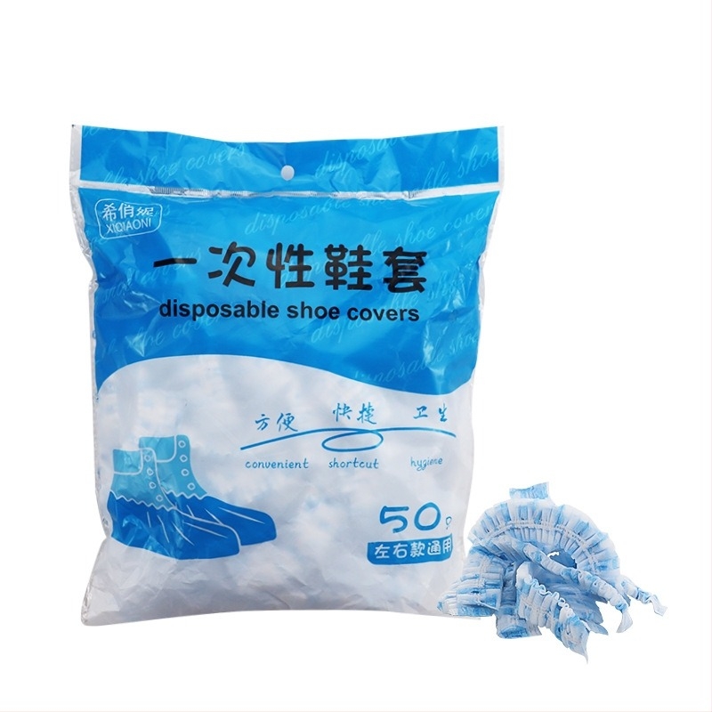 Capace de pantofi de unică folosință pentru interior, din material nețesut, antiderapante, model Bear Head HAPPY, grosime 2 g, pentru adulți