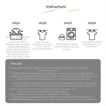 Tablete de înnegrire a hainelor, agent restaurator de înnegrire, 9,1 kg greutate brută, ambalaj de bază