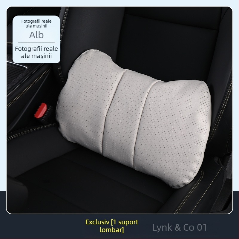 Perna universală pentru cap și gât cu suport lombar pentru scaune auto sport, compatibilă cu 25 de modele 01, pentru toate sezoanele, personalizabilă
