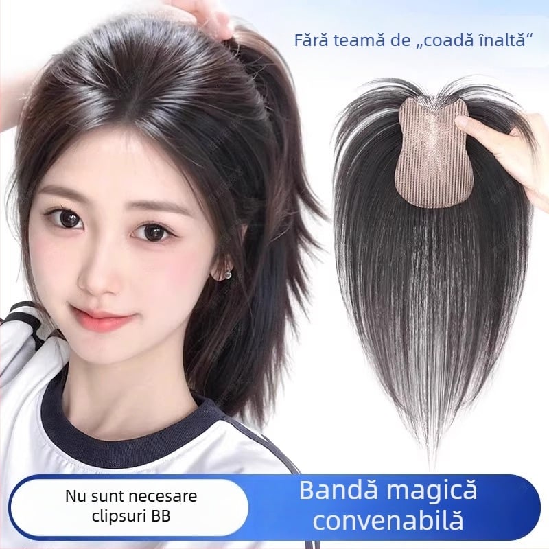 Mei Zhi Zhi GM911/GM9511 Piesă de păr din mătase la temperatură înaltă, drept pentru femei