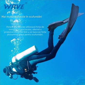 Inotătoare pentru scufundări libere – Material: TPR+PP; Brand: WAVE; Categorie: Altele; Pentru scufundări profunde
