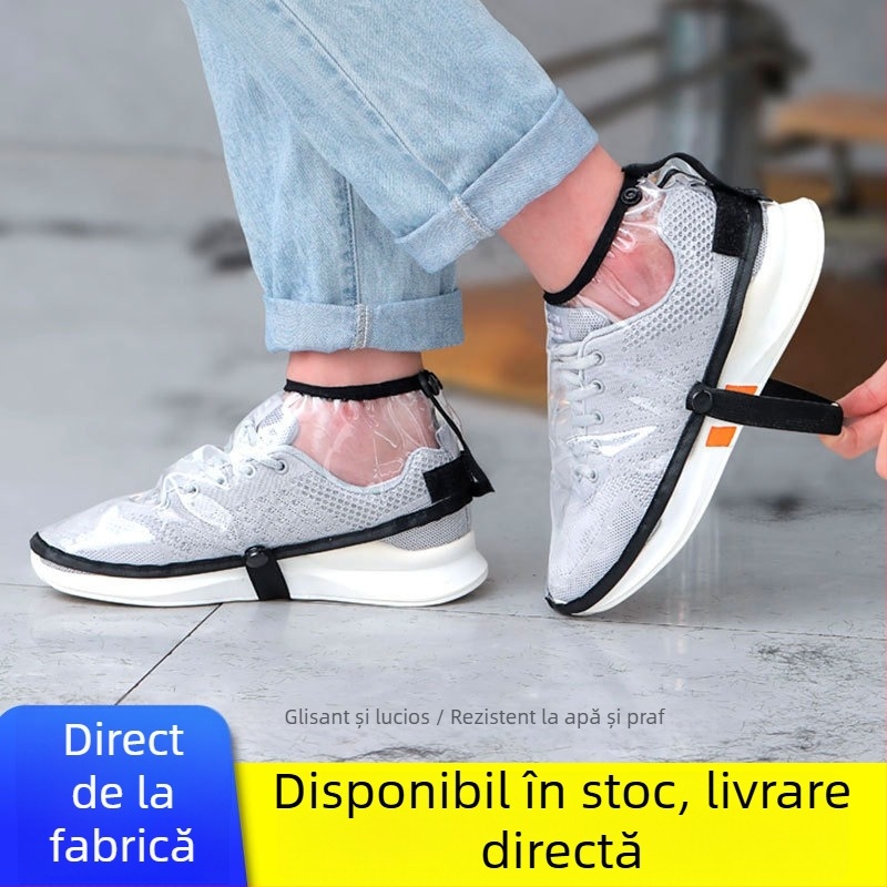 Capace de protecție pentru încălțăminte pentru saloane de coafură - impermeabile, anti-murdărie, marcă Rain Age, origine Zhejiang Jinhua, pachet de 100 bucăți