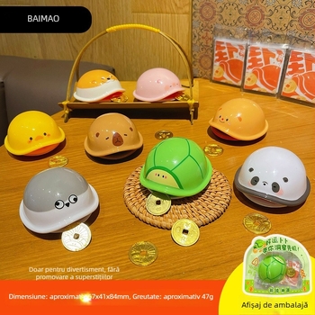 Baimao ABS Figurina de birou animal în stil caricatură pentru relaxare — Proces de imprimare