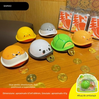 Baimao ABS Figurina de birou animal în stil caricatură pentru relaxare — Proces de imprimare