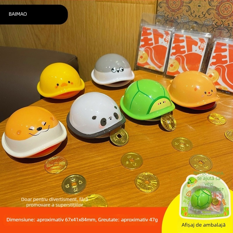 Baimao ABS Figurina de birou animal în stil caricatură pentru relaxare — Proces de imprimare