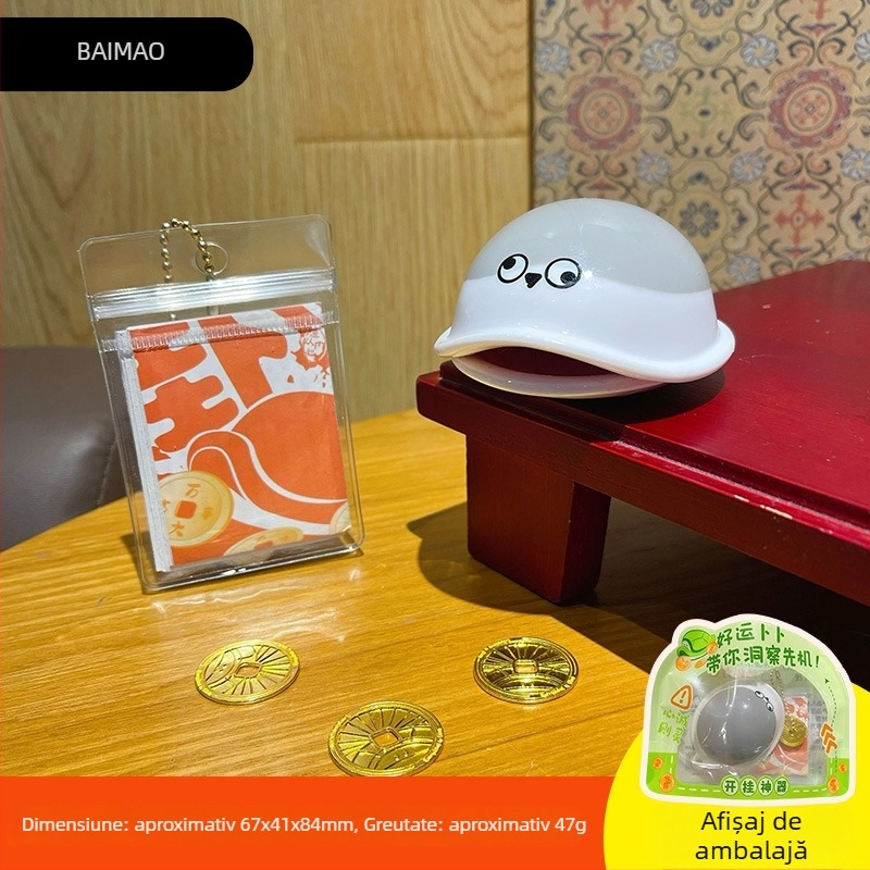 Baimao ABS Figurina de birou animal în stil caricatură pentru relaxare — Proces de imprimare