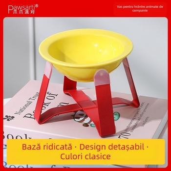 PAWSARTI Bol ceramic curbat pentru pisici MGYSC022