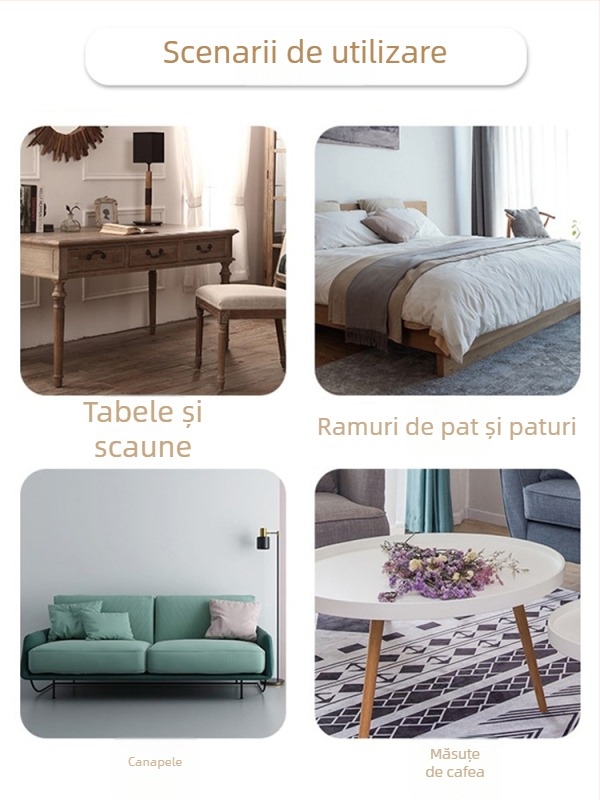 Paduri pentru picioarele scaunelor – protectie mobilier, functionare silentioasa, rezistente la uzura, absorbtie socuri – acoperire pentru picioarele canapelei si colturi de masa