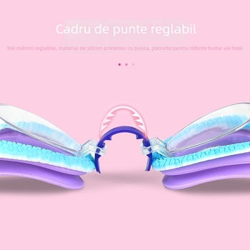 Ochelari de înot pentru copii - impermeabili, anti-ceață, lentile HD, pentru copii de 3 ani