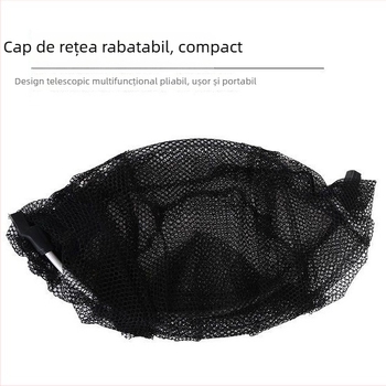 Hongliang tijă retractabilă pentru plasă de pescuit din aliaj de aluminiu