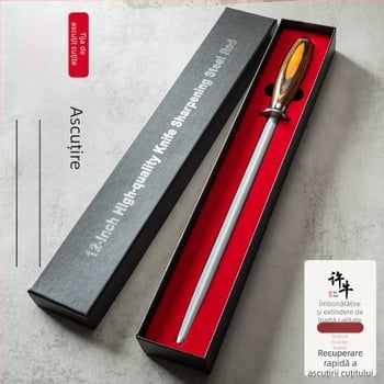 Bară plată pentru ascuțit cuțite – plat, manual, oțel carbon înalt, brand Xu Niu, design modern minimalist, lansare primăvara 2020