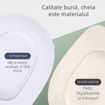 Capac de toaletă din EVA spumă - spațierea găurilor reglabilă 11-17, Model 025, Stil standard/modern minimalist