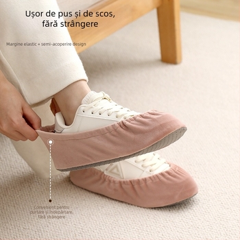 FaSoLa Coveruri pentru Pantofi din Velur, Îmbunătățite – pentru interior, antiderapante, rezistente la uzură; Material: velur; Ambalaj: 200 buc.