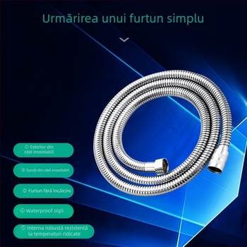 Set duș cu furtun LF702 (Model LF702; Material: oțel; Presiune nominală: 1.0; Temperatura de lucru: 0–80; Brand: Lingfa)