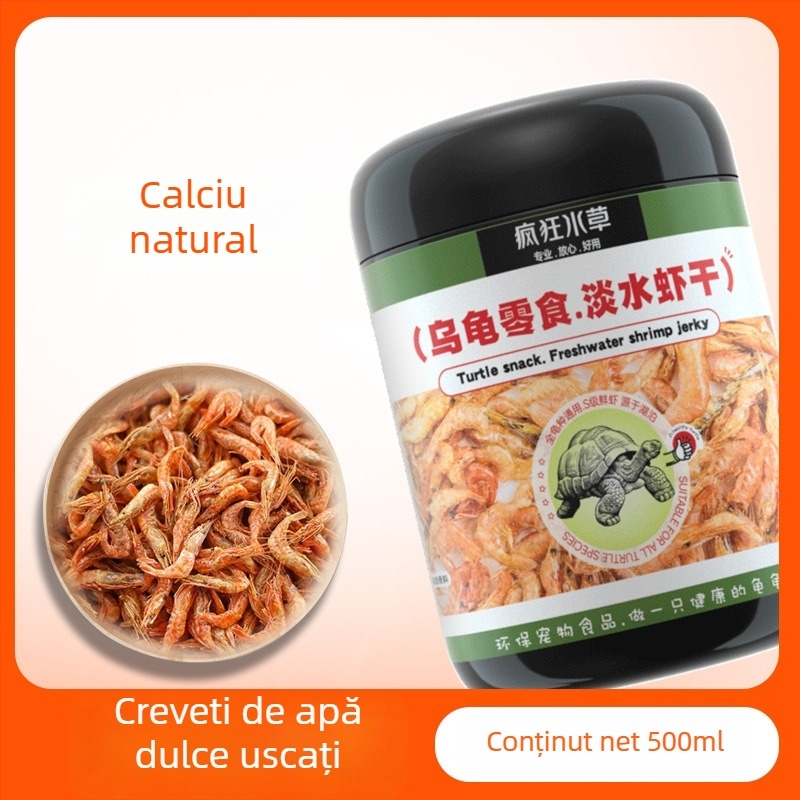 Crazy Waterweed Hrană pentru Țestoase Freeze-Dried — 125 g, marcă Crazy Waterweed, tip hrană: Freeze-Dried, categorie: hrană pentru animale de acvariu