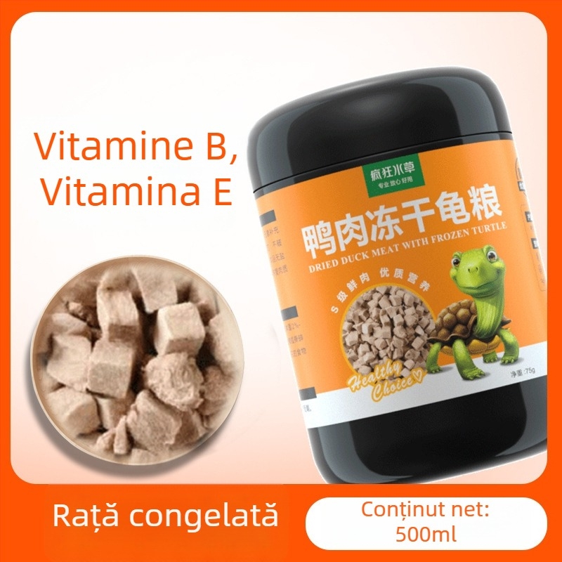 Crazy Waterweed Hrană pentru Țestoase Freeze-Dried — 125 g, marcă Crazy Waterweed, tip hrană: Freeze-Dried, categorie: hrană pentru animale de acvariu