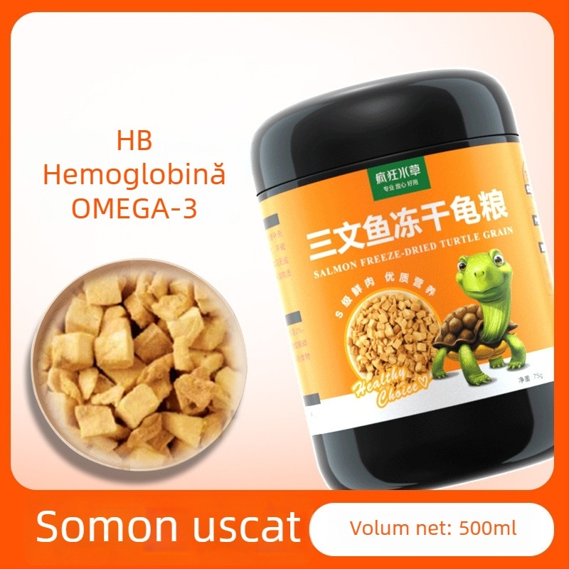 Crazy Waterweed Hrană pentru Țestoase Freeze-Dried — 125 g, marcă Crazy Waterweed, tip hrană: Freeze-Dried, categorie: hrană pentru animale de acvariu