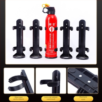 Raft de fixare pentru stingător auto, compatibil cu stingătoare din PVC pe bază de apă, personalizabil