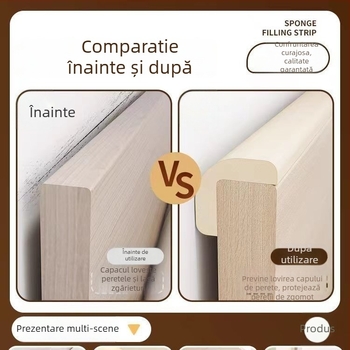 Yi wrist Pernă laterală anti-coliziune cu spate moale – stabilizează patul, reduce balansul și scârțitul, amortizor silențios