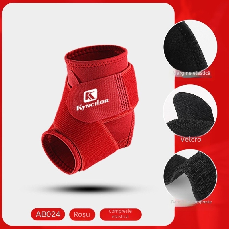 Ortheză de gleznă pentru sporturi în aer liber — adulți, fibră poliesterică, susținere dinamică, protecție a glezei