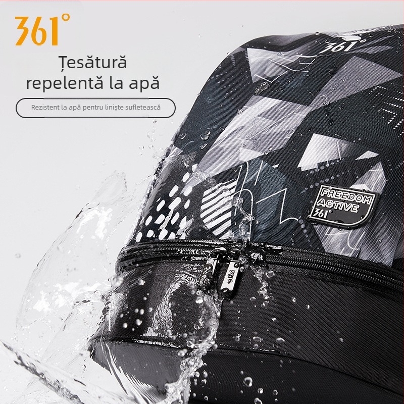 Geantă de depozitare pentru înot cu compartiment uscat/umed | Unisex, EVA, impermeabilă pentru activități în aer liber