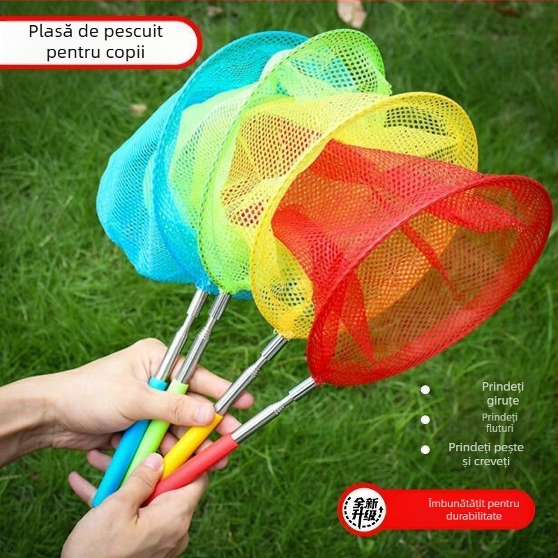 Plasă extensibilă pentru copii, cu plasă fină din aliaj de aluminiu – ne retractabilă, Nr. 32244