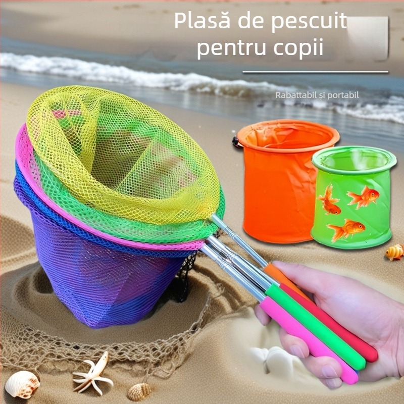 Plasă extensibilă pentru copii, cu plasă fină din aliaj de aluminiu – ne retractabilă, Nr. 32244