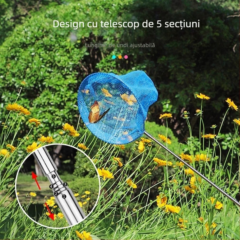 Plasă extensibilă pentru copii, cu plasă fină din aliaj de aluminiu – ne retractabilă, Nr. 32244