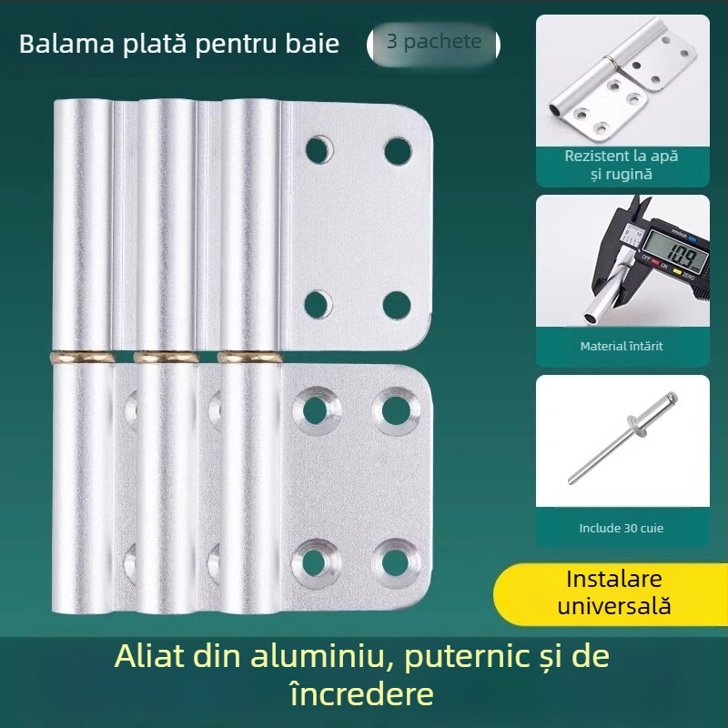 Balamă de ușă din oțel inoxidabil, model HYMD, brand Neck Strength, stil modern minimalist, material: oțel inoxidabil