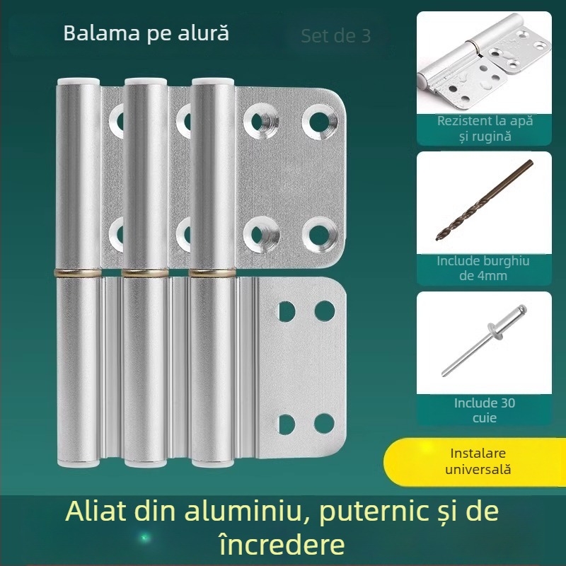 Balamă de ușă din oțel inoxidabil, model HYMD, brand Neck Strength, stil modern minimalist, material: oțel inoxidabil