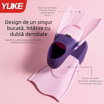 Înotătoare scurte din silicon pentru antrenament de înot – Yuke JP624