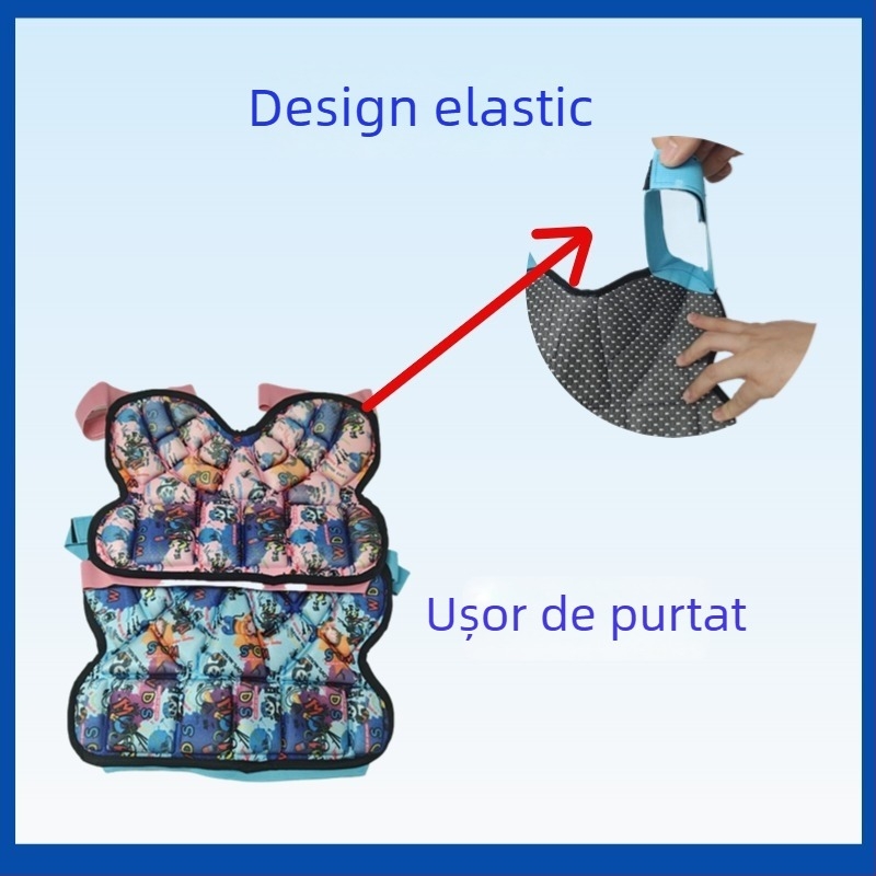 Pantaloni de protecție pentru inline skating cu perne la șolduri – exterior PU, talpă din cauciuc, roți inline, roți PU, potrivite pentru băieți și fete