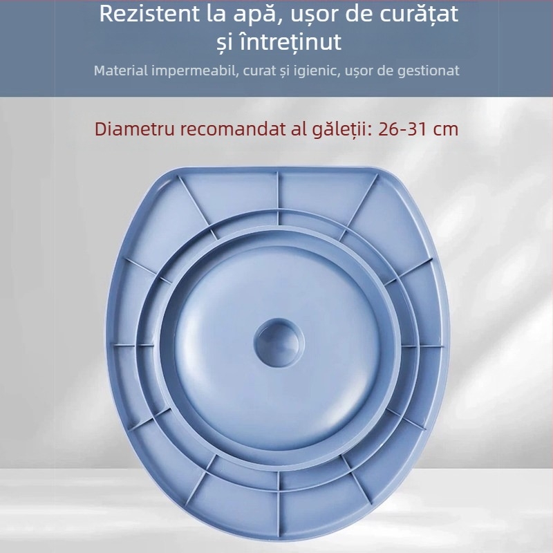 Inel de șezut pentru toaletă, portabil pentru persoane în vârstă – Pengyi, Simple Toilet Seat Ring, stil modern minimalist
