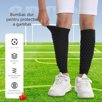 Protecții pentru tibie pentru copii – Protecții pentru picior din Spandex, pentru antrenament (Material: Spandex; Public țintă: Copii; Zonă de protecție: Tibie; Domeniu: Protecție pentru picior; Sporturi potrivite: Fotbal, Baschet, Alergare, Rugby, Skatebo