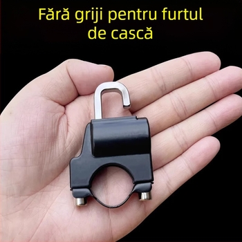 Qiwang Încuietoare Cască — Încuietoare universală pentru cască, Model Helmet Lock, Articol 12436, Stil Modern Minimalist